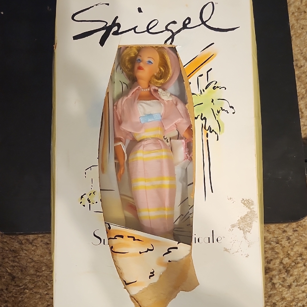 Spiegel Doll with Pink and Yellow Outfit